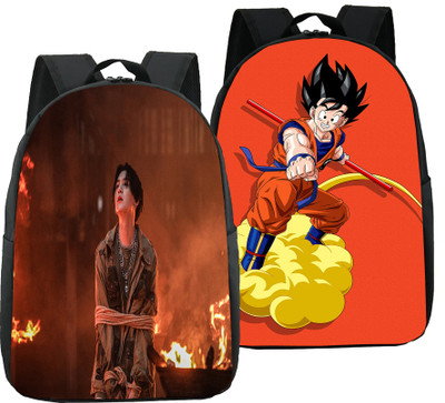 khatushyam collection DGTL-07+GOKU3-COMBOb 30 L Laptop Backpack(Gold)