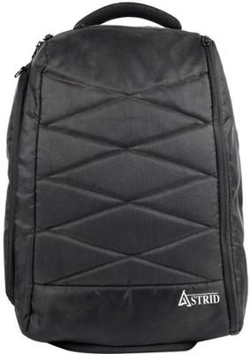 ASTRID Backpack with Laptop Compartment 25 L Backpack(Black)