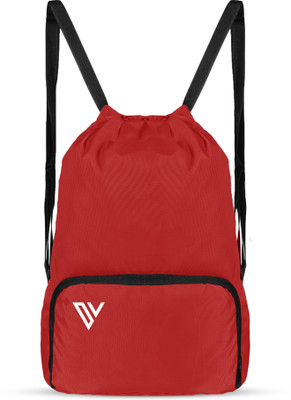 divulge Maxin Backpack Meteor Drawstring Bag PUNCH Daypack, Drawstring bag, Sport Bag 19 L Backpack(Red)
