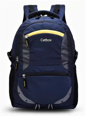 Catbox Unisex Spacy with reflective strip 35 L Backpack(Blue)