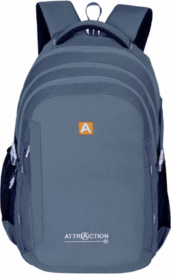 Attraction unisex Spacy with rain cover 40 L Laptop Backpack(Grey)