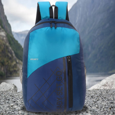 HOLME'S Laptop Backpack Daypack For College Travel Office Outdoor Hiking Backpack 30 L Laptop Backpack(Blue)