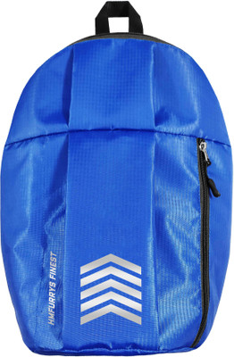 HMFURRYS FINEST Small Bag for Daily Use 1 Main Compartment Front Zip Pocket Mini Backpack 12 L Backpack(Blue)