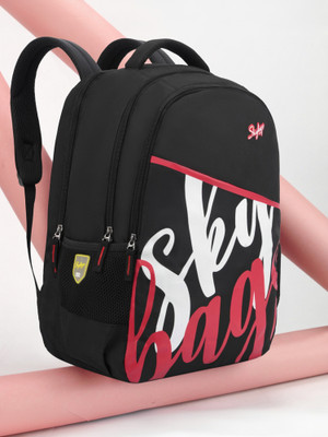 SKYBAGS QUBE 02SCHOOL 28 L Backpack(Black)