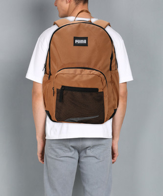 PUMA Formstripe Backpack 20 L Laptop Backpack(Brown)