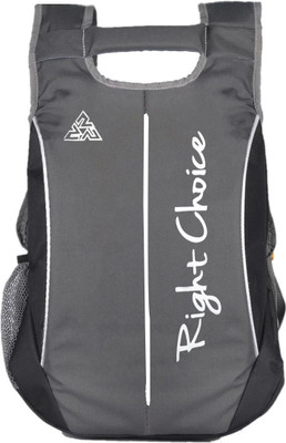 RIGHT CHOICE college causal bag styish stuff quality mercedes 10 L Laptop Backpack(Grey)