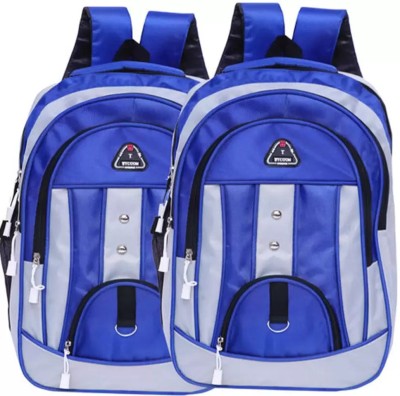 Jeeva Enterprises College, School, Office for Men Women, Boys and Girls, Blue - Pack of 2 30 L Backpack(Blue)