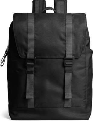DailyObjects SPC-BLK-TAIGA-BACKPACK 35 L Laptop Backpack(Black)