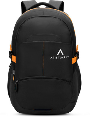ARISTOCRAT Charge Laptop Backpack, 32L With Multiple Utility Pockets & Rain Cover - Black 32 L Laptop Backpack(Black)