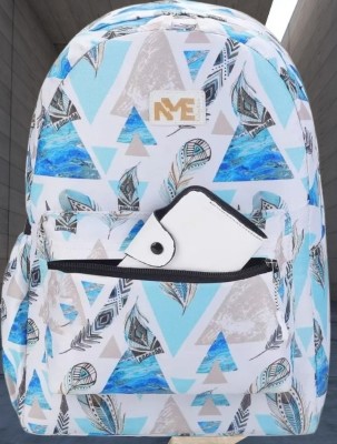 NME Collection Blue-Leaf 15 L Backpack(Grey)