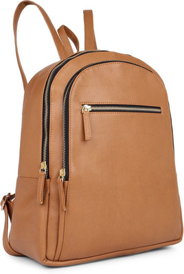 Yus Fesen Backpack Purse for Women 25 L Backpack(Tan)