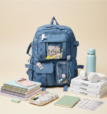 DONICY 25L Casual Backpack 25 L Backpack(Blue)