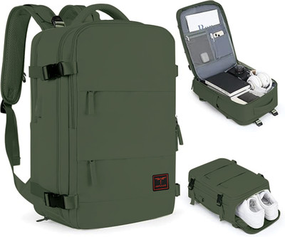 IMPULSE USB charging port, Anti theft pocket, business/Office/casual/college Travel bag 40 L Laptop Backpack(Green)