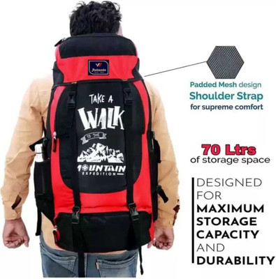 Waan Craft LEWAHIK-BP01 70 L Backpack(Blue)