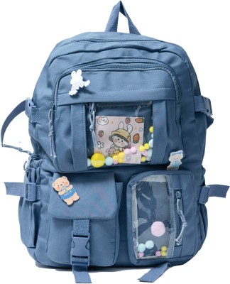 DONICY 25L Casual Backpack 25 L Backpack(Blue)