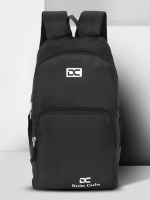 DEZiRE CRAfTS Light Weight Small Tracking Attractive Tution Bags 10 L Backpack(Black)