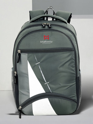markway School /College Office Casual Waterproof 35 L Backpack(Grey)