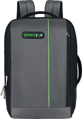 GREEN2GO PROXIMA 3 in 1 Premium and Versatile BackPack fits up to 15” laptop 18 L Laptop Backpack(Grey)