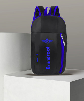 Brandroot Backpack Small Bag for Regular Use - 2 Compartment Mini Backpack & Stylish Bag 12 L Backpack(Blue)