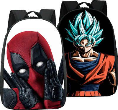 khatushyam collection A_DEDPOL+GOKU 4-COMBO_abc 30 L Backpack(Grey)