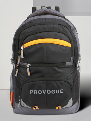 PROVOGUE Spacy Freeride Unisex Bag with rain cover Office/School/College/BusinessB-40L 40 L Laptop Backpack(Black)
