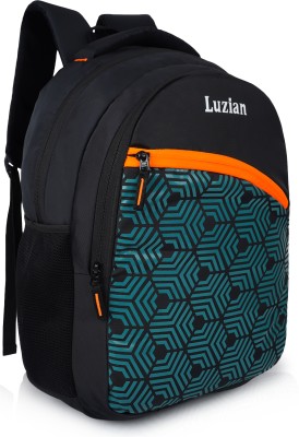 Luzian Casual Office Laptop 15.6 Inch College Business Tuition Unisex Backpack 28 L Laptop Backpack(Black)