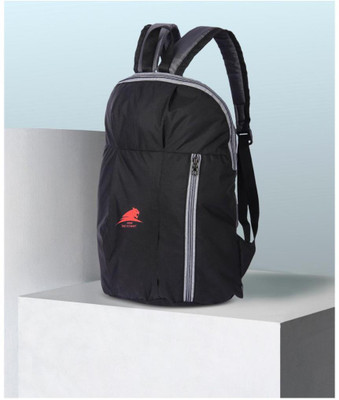 HMFURRYS FINEST HES-GreyZip-Lunch-Bag_13 12 L Backpack(Black, Grey)