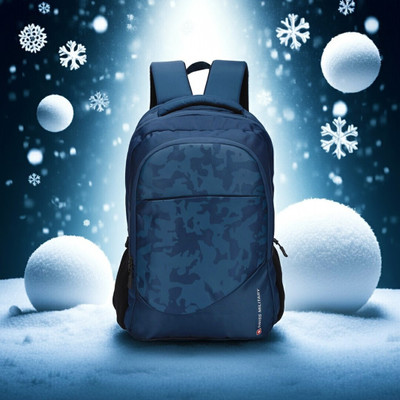 SWISS MILITARY Snowflake Laptop Backpack-15.6-Inch Laptop Bag, 33L Capacity, Adjustable Straps 33 L Backpack(Blue)