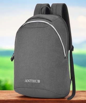 ANTHUB Waterproof Laptop Bag/School Bag/College Bag,Unisex(1023) 22 L Laptop Backpack(Grey)