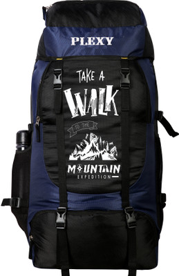 PLEXY UNISEX Water Proof Mountain RucksackHiking/Trekking/Camping Bag Rucksack - 60 L(Multicolor)