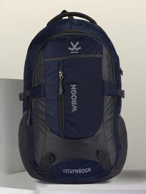 WROGN spacy unisex fits upto 16 Inches/college/school bag 55 L Backpack(Blue, Grey)