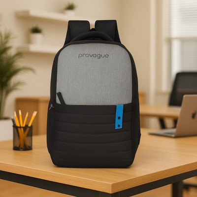 PROVOGUE College School Travel Office For Men & Women 30 L Trolley Laptop Backpack(Black, Grey)