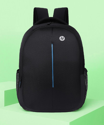 HP Everyday Unisex Backpack | Waterproof School & Travel Daypack_Ent Elite 23.5 L Backpack(Black, Blue)