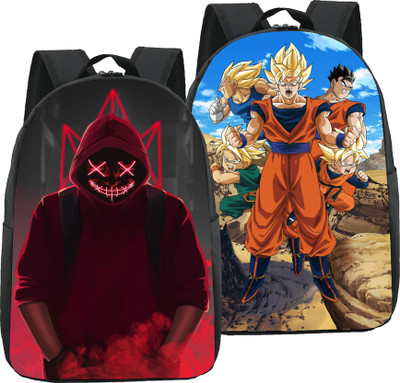 khatushyam collection A_DEVIL+GOKU 5-COMBO_abc 30 L Backpack(Black)