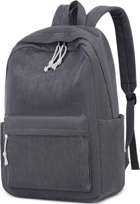 Satic School College Travel Backpack For Women's/Girls 25 L Backpack(Grey)