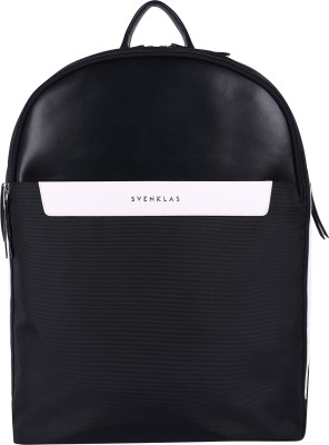 Svenklas Arvid Backpack 24 L Laptop Backpack(Black)