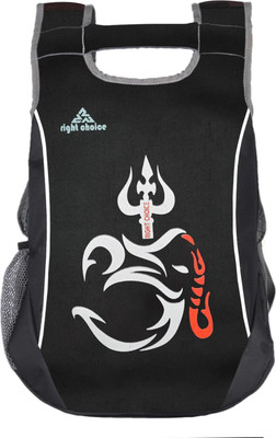 Floto Scripture Religouse OOM backpack men worship bag for boys 10 L Backpack(Black)