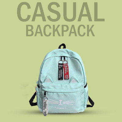 HouseOfCommon GRN_@ CAT-@-1PC_11 20 L Backpack(Green)