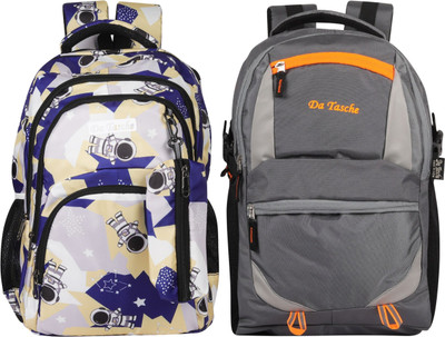 Da Tasche SHINE PRO 25L Grey 25 L Backpack(Blue, Multicolor)