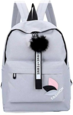 Flamebird GREY FASHION7U_11 15 L Backpack(Grey)