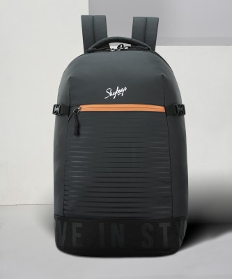 SKYBAGS Boho 01 With Raincover 23 L Backpack(Black)