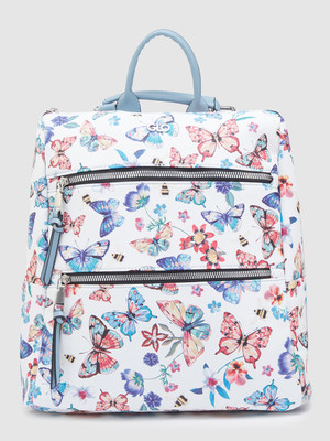 GLO by Globus Women Multi Print 13 L Backpack(Multicolor)