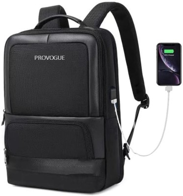 PROVOGUE Multipurpose Bag With USB charging Port for Men and women 32 L Backpack(Black)