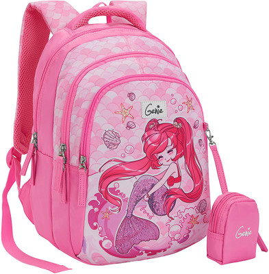 Genie MERMAID 20 L Backpack(Pink)
