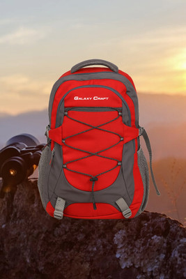 Galaxy Craft Multipurpose Backpack for School, College & Travel 30 L Backpack(Red)