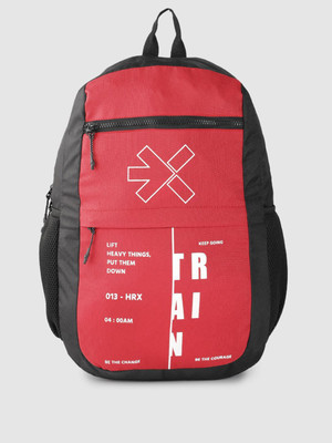 HRX by Hrithik Roshan 15 Inch Laptop Backpack 23 L Backpack(Red)