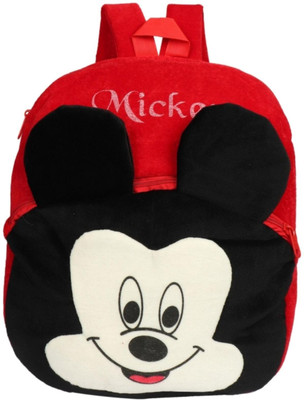 Aveek BM-Latch_a_Mickey40 12 L Backpack(Red, Black)