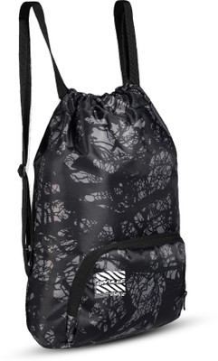 divulge Meteor Drawstring Bag Daypack, Drawstring bag, Sport Bag 19 Liters 18 L Backpack(Black)