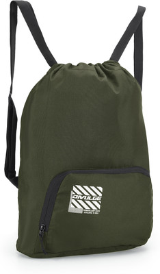 divulge New-Thunder Drawstring bag Daypack, With Zip pocket 18 L Backpackpack of 1 18 L Backpack(Green)