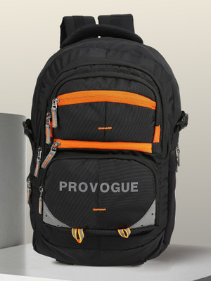 PROVOGUE Spacy Freeride unisex bag with rain cover Office/School/College/BusinessE30L 30 L Laptop Backpack(Black)